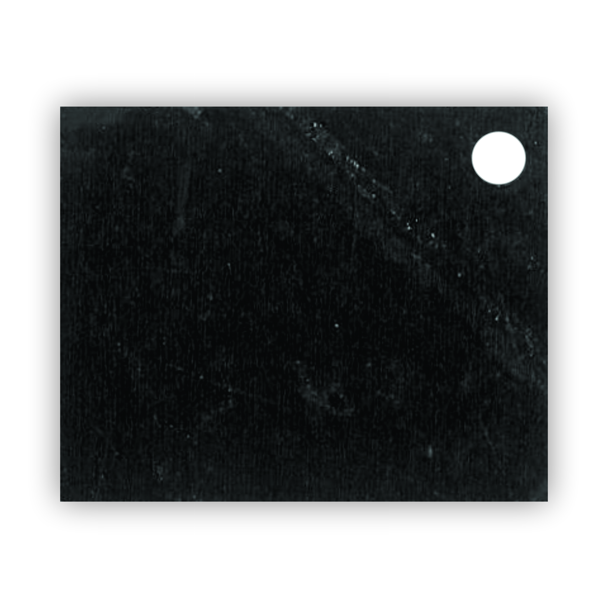 Placa MDF 2.7 mm, negru antracit cu față dublă - imagine 2