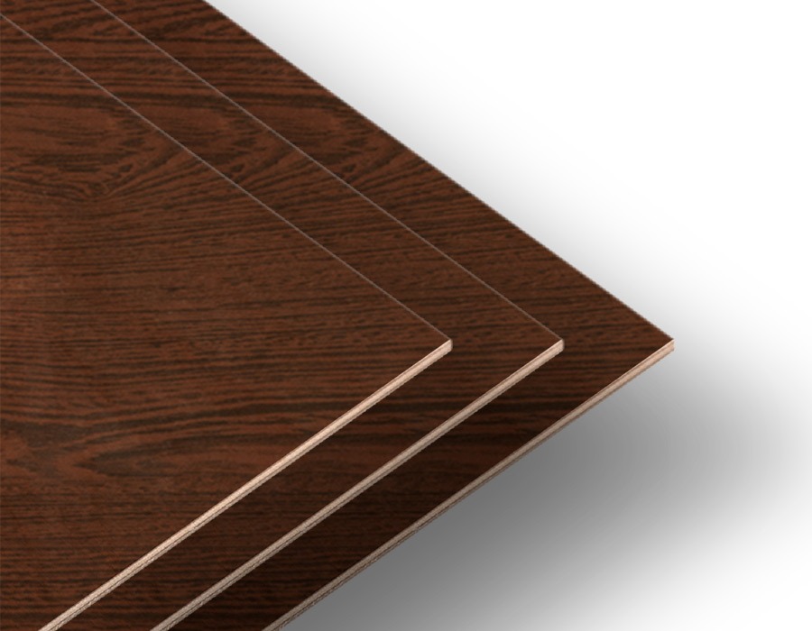 Placa MDF 2.7 mm, wenge cu față dublă