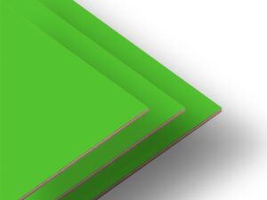 Placi MDF 2.7 mm, verde cu față dublă