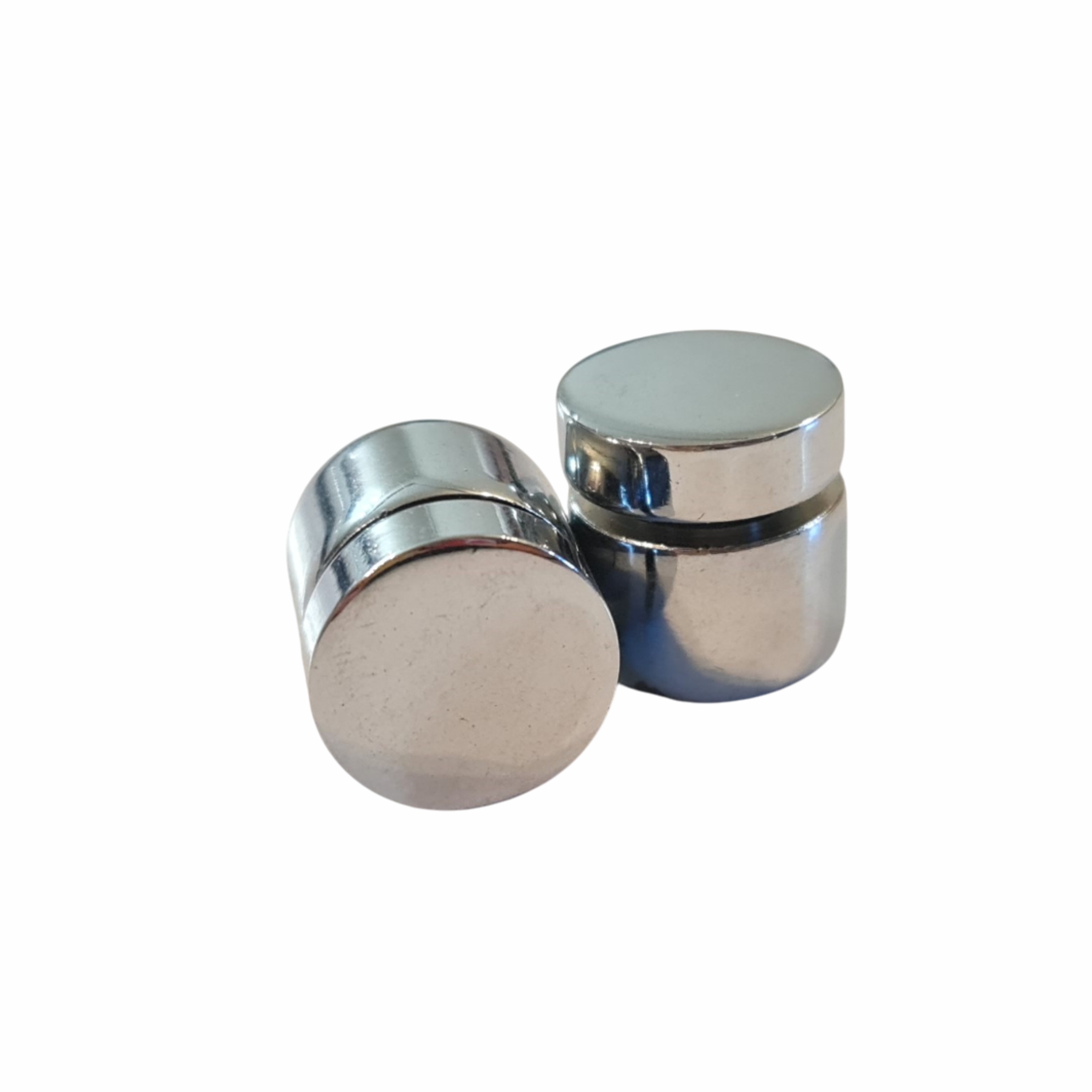 Distanţiere semnalistică din metal zincat argintiu, 13x10 mm - imagine 2