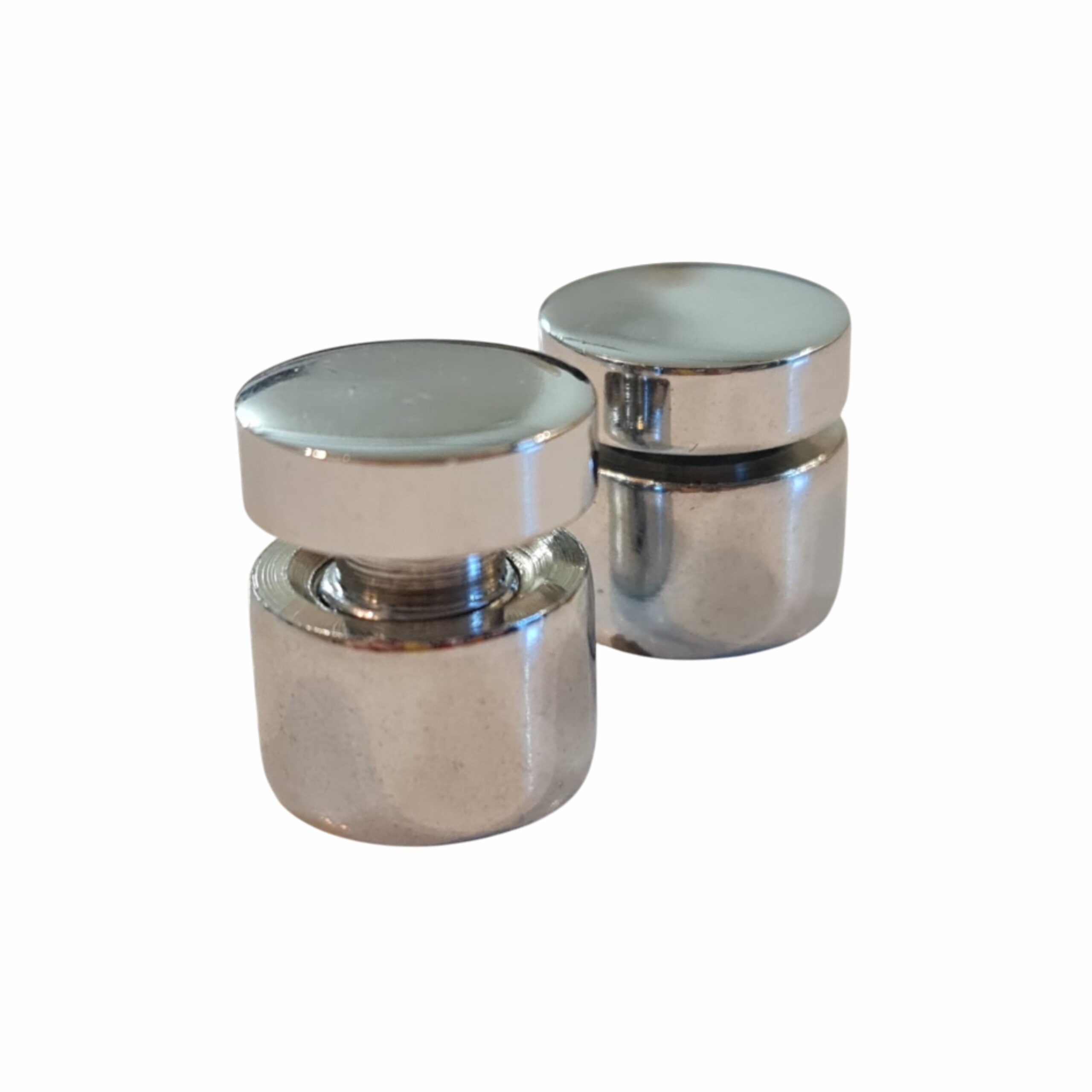 Distanţiere semnalistică din metal zincat argintiu, 13x10 mm - imagine 4