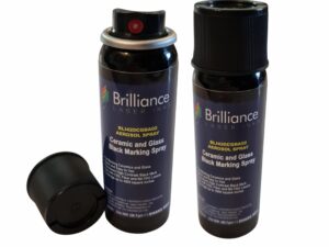Spray pentru marcare gravare laser ceramica si sticla cu negru 56 gr